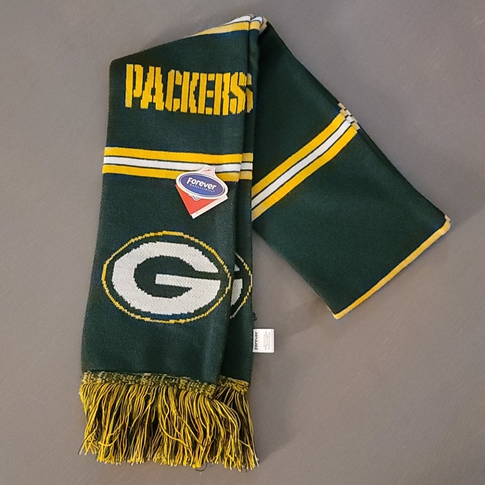 Greenbay Packers Winter Scarf - Picture 1 of 3